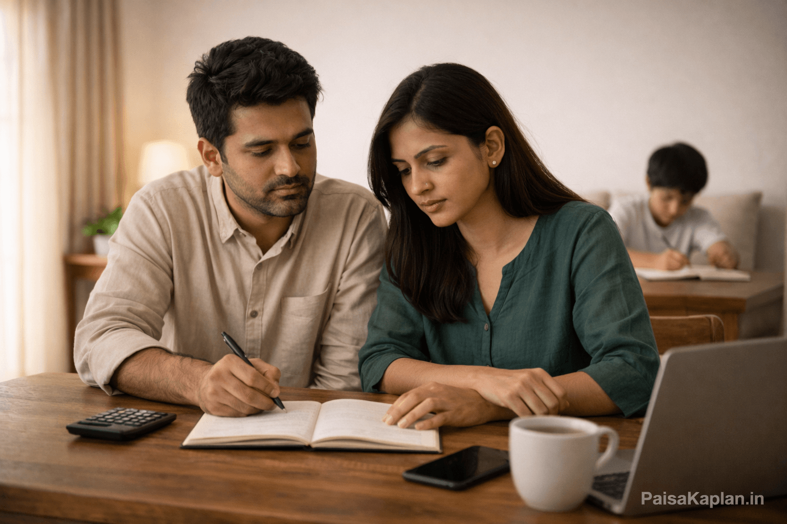 Indian family planning emergency fund and SIP investment strategy at home